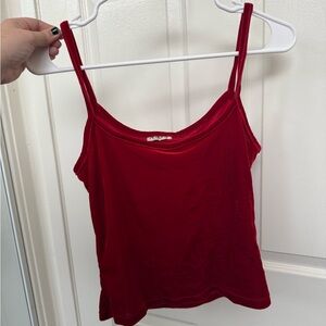 Vintage Red Velvet Women's Camisole